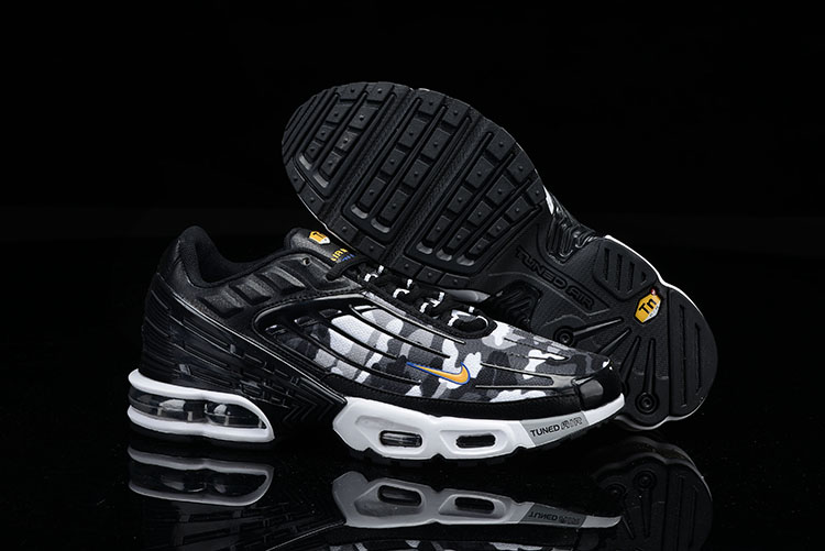 2020 Nike Air Max Plus Black Grey Gold Shoes